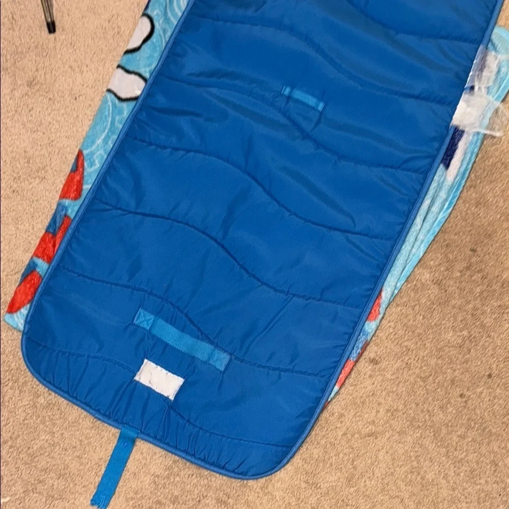 Disney Mickey Mouse Kids Blanket - Blue and Red nap mat